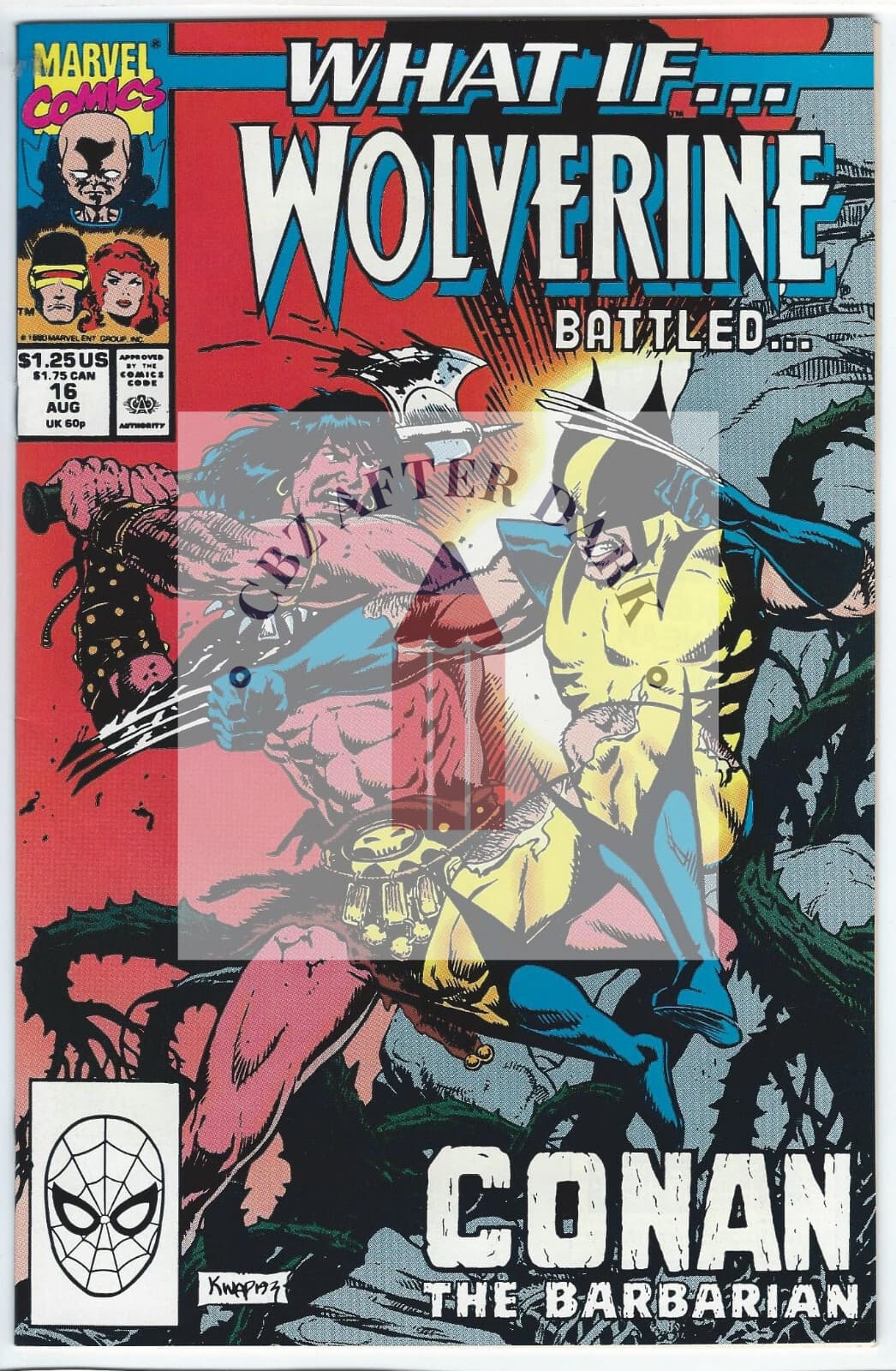 What If, Vol. 2 #16A - 9.2 NM - Marvel Comics - 1st battle of Wolverine vs Conan - Image 1