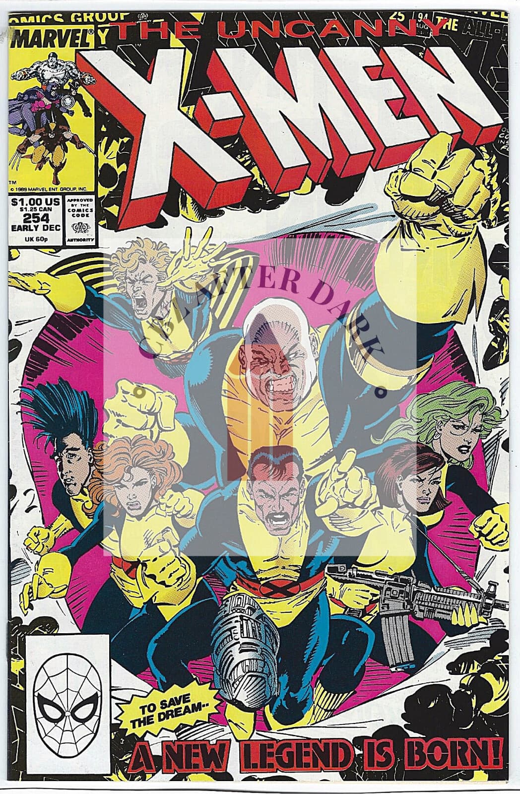 Uncanny X-Men, Vol. 1 #254A - 9.2 Near Mint - Marvel Comics - 1989 - Image 1
