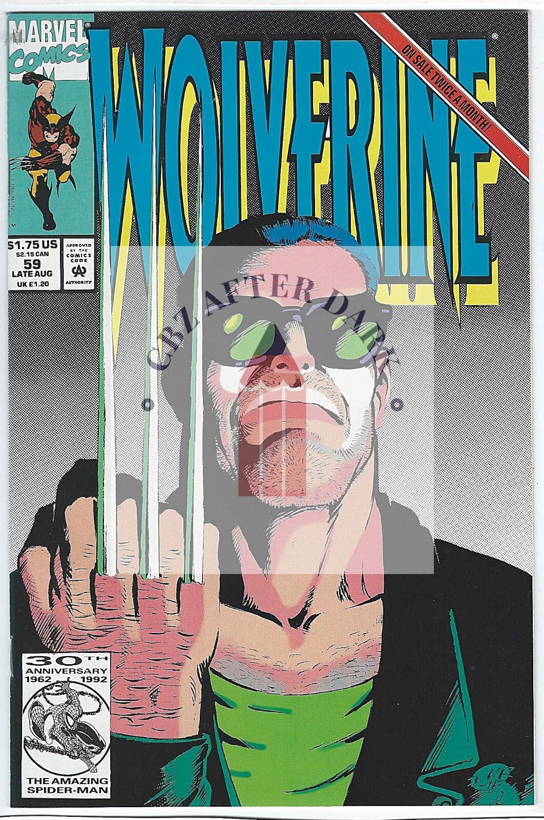 Wolverine, Vol. 2 #59A - 9.6 Near Mint + Marvel Comics - 1992 - Image 1