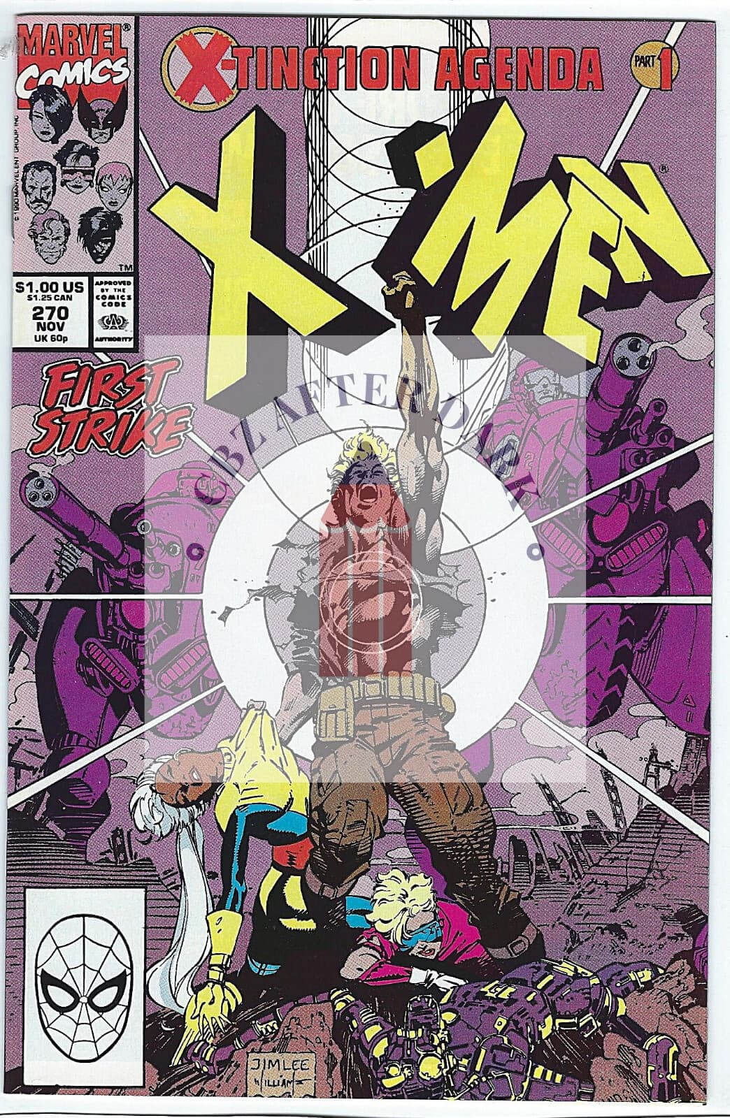 Uncanny X-Men, Vol. 1 #270A - 8.5 Very Fine + Marvel Comics - 1990 - Image 1