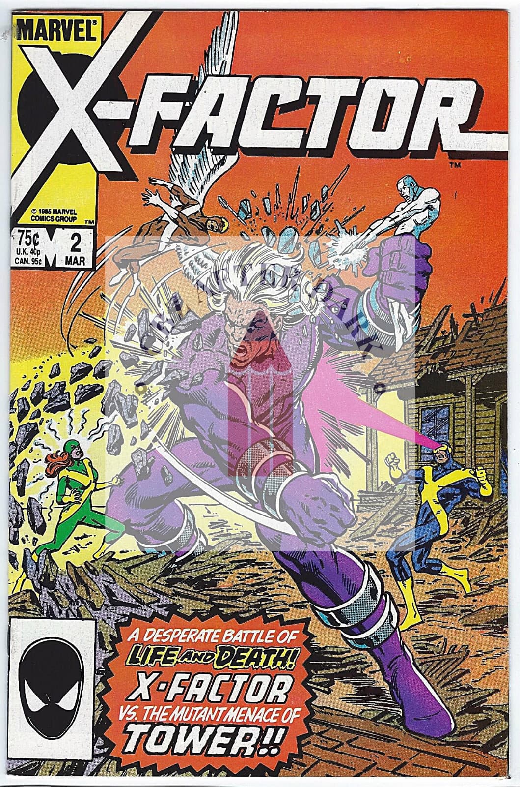 X-Factor, Vol. 1 #2A - 9.2 NM - Marvel Comics - 1st app. Artie Maddicks, Tower - Image 1
