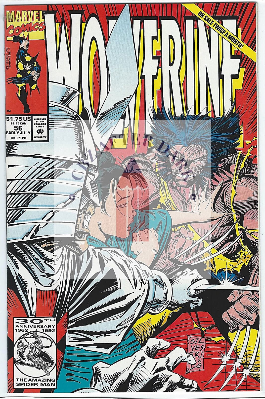 Wolverine, Vol. 2 #56A - 9.6 Near Mint + Marvel Comics - 1992 - Image 1