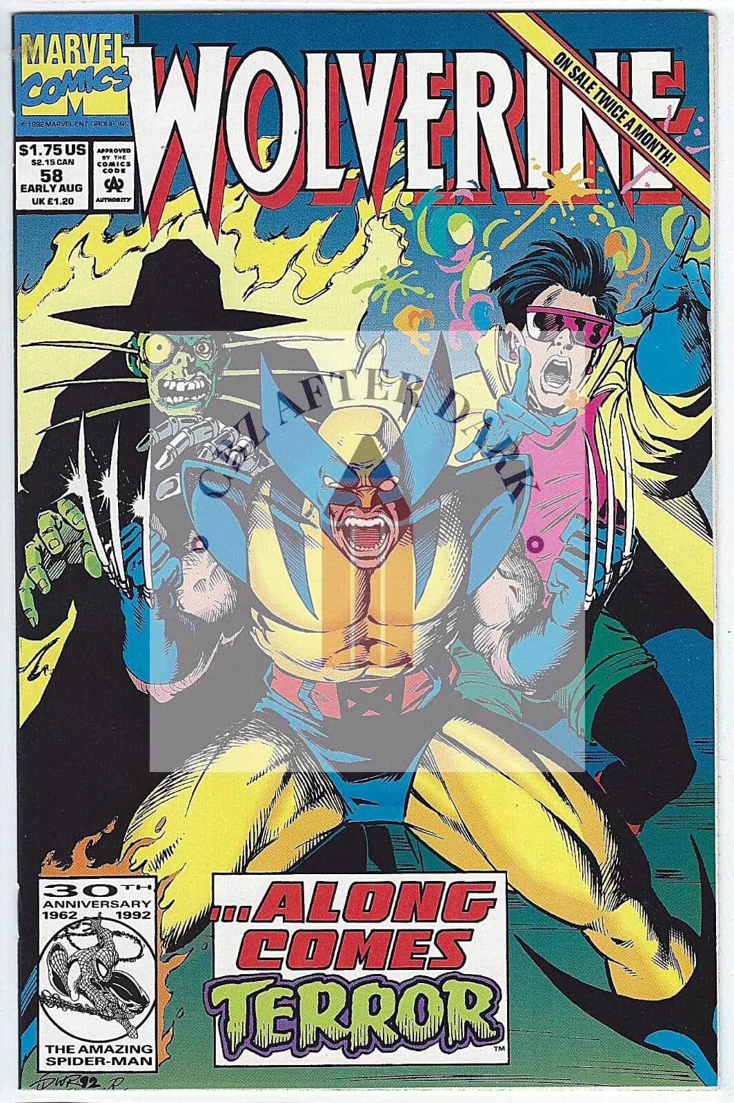 Wolverine, Vol. 2 #58A - 9.6 Near Mint + Marvel Comics - 1992 - Image 1