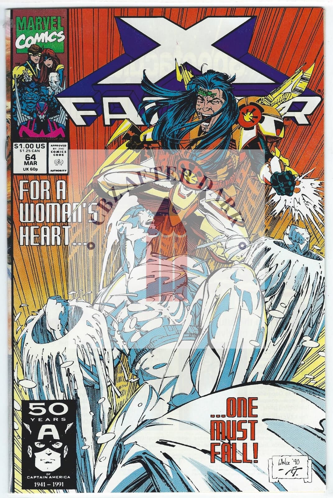 X-Factor, Vol. 1 #64A - 9.2 Near Mint - Marvel Comics - 1991 - Image 1