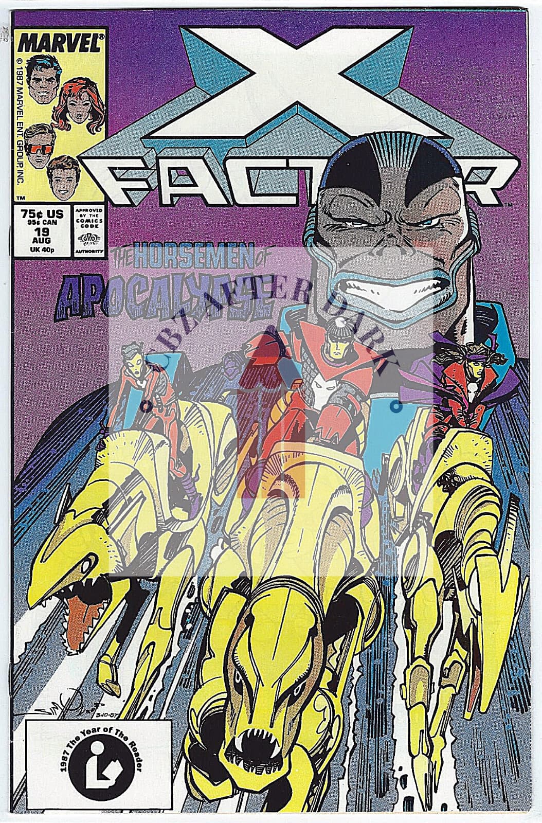 X-Factor, Vol. 1 #19A - 9.6 NM + 1st cover app. The Horsemen of Apocalypse - Image 1