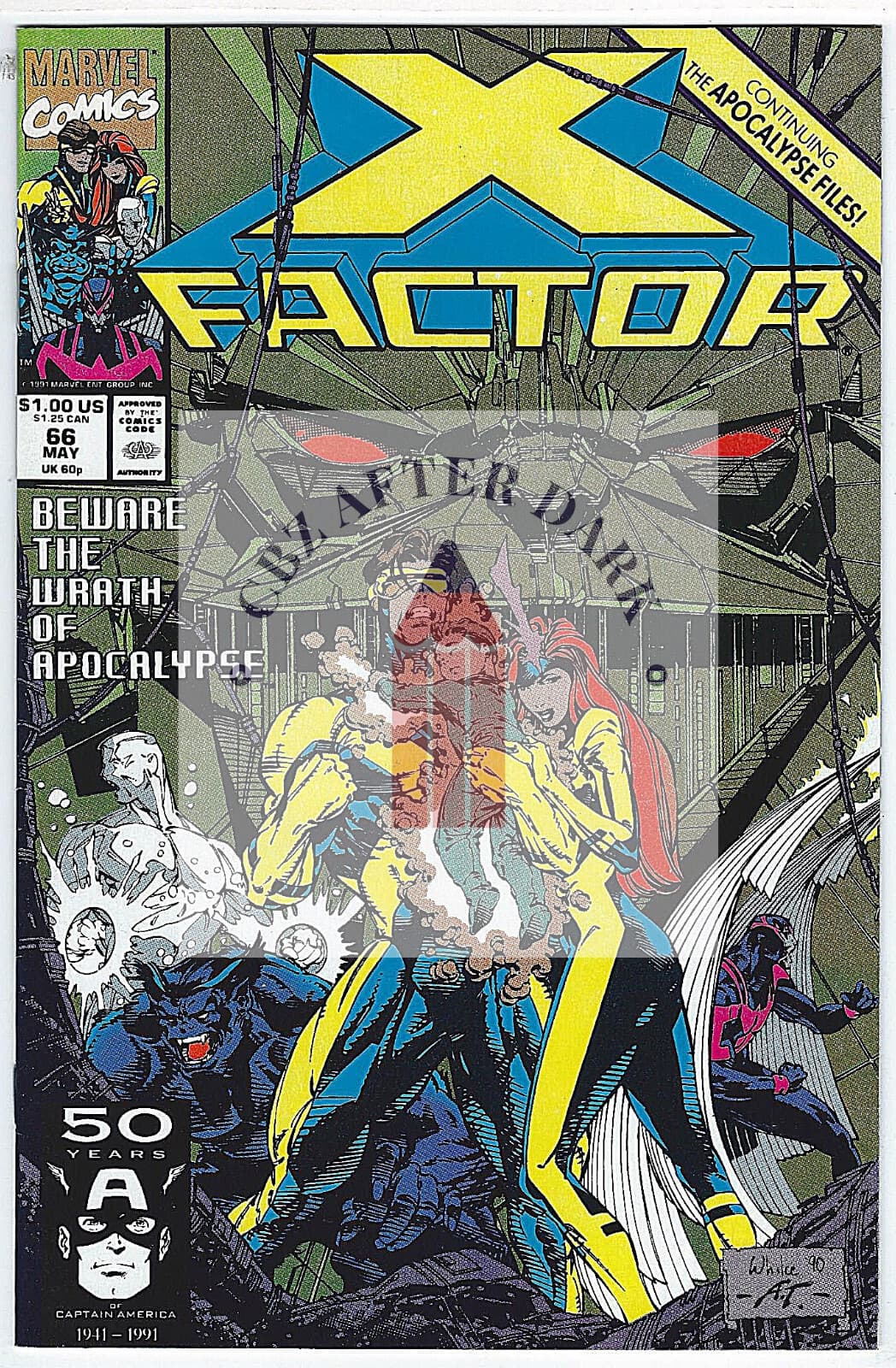 X-Factor, Vol. 1 #66A - 6.0 Fine Marvel Comics - 1991 - Image 1