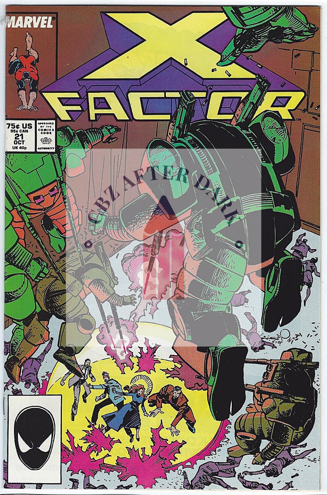 X-Factor, Vol. 1 #21A - 9.2 NM - Marvel Comics - 1987 1st cameo app. Death - Image 1
