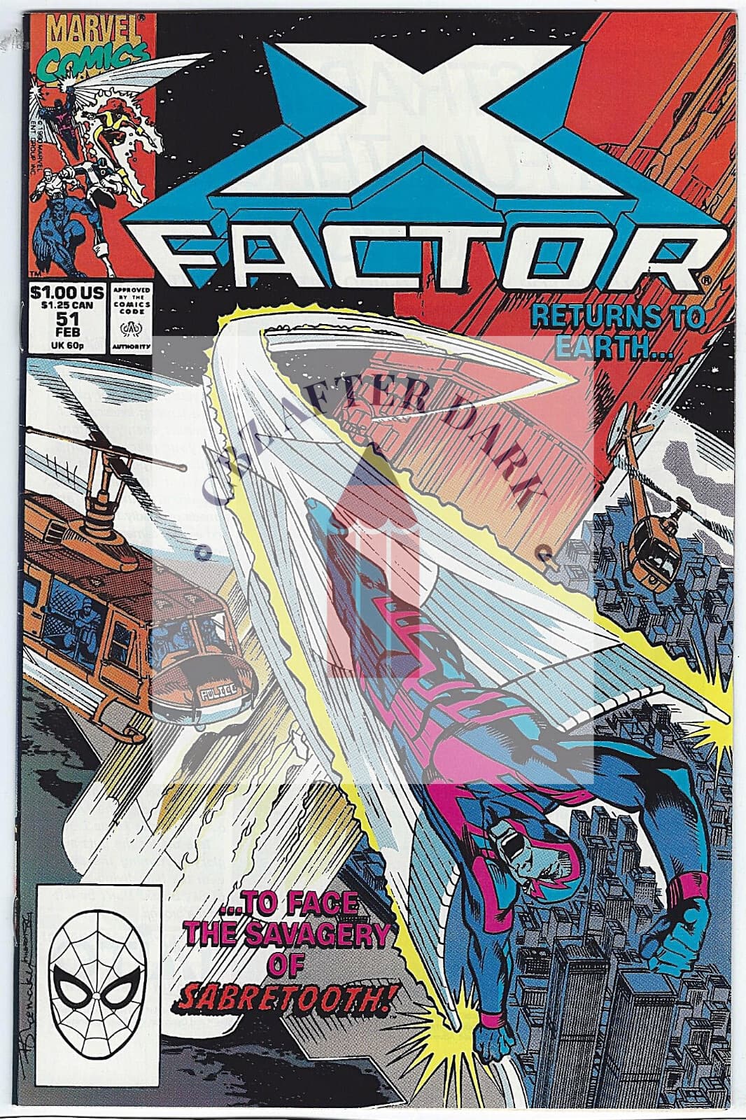 X-Factor, Vol. 1 #51A - 9.2 Near Mint - Marvel Comics - 1990 - 1st app. Mole - Image 1