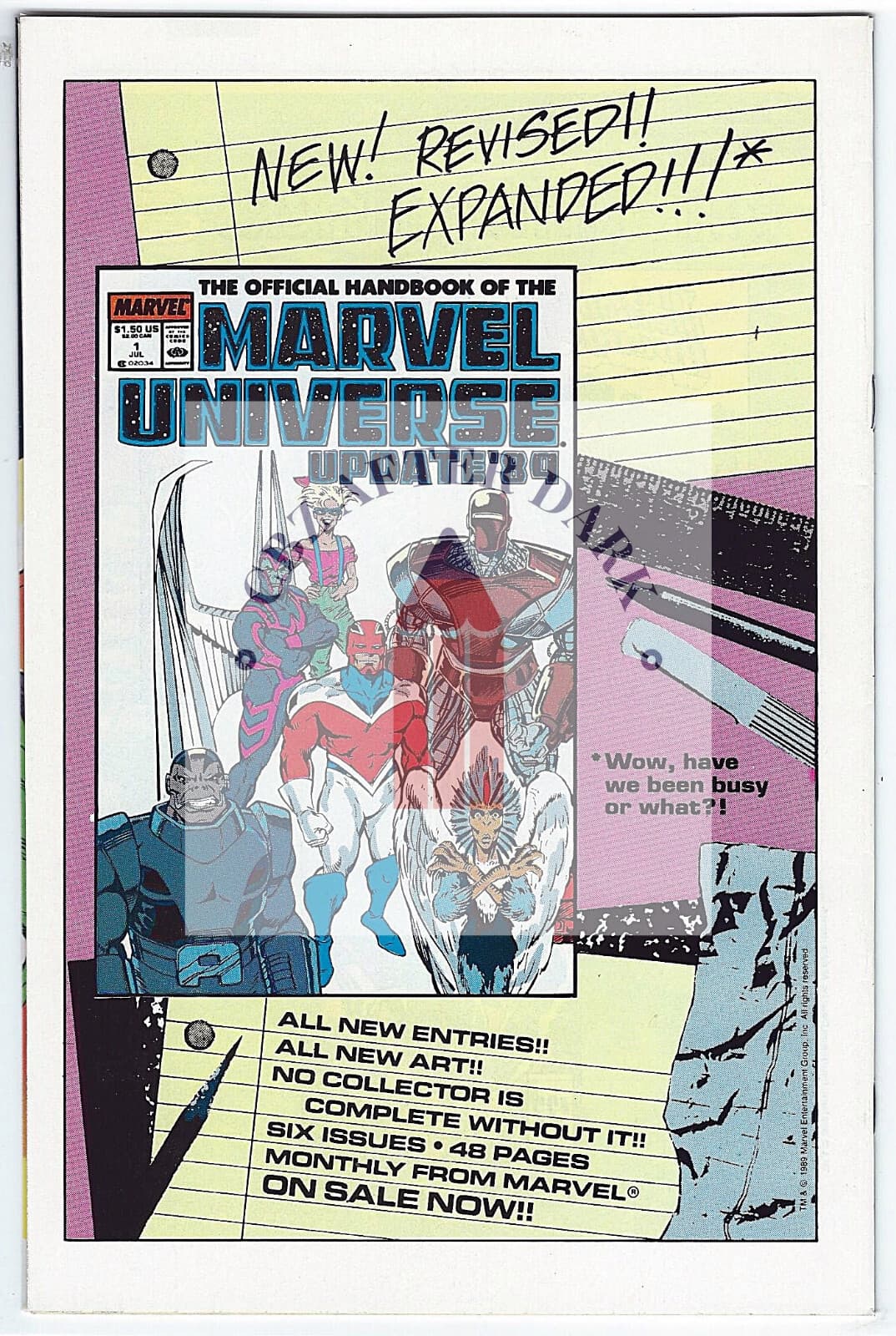 X-Men Classic #38A - 9.6 Near Mint + Marvel Comics - 1989 - Thumbnail 2