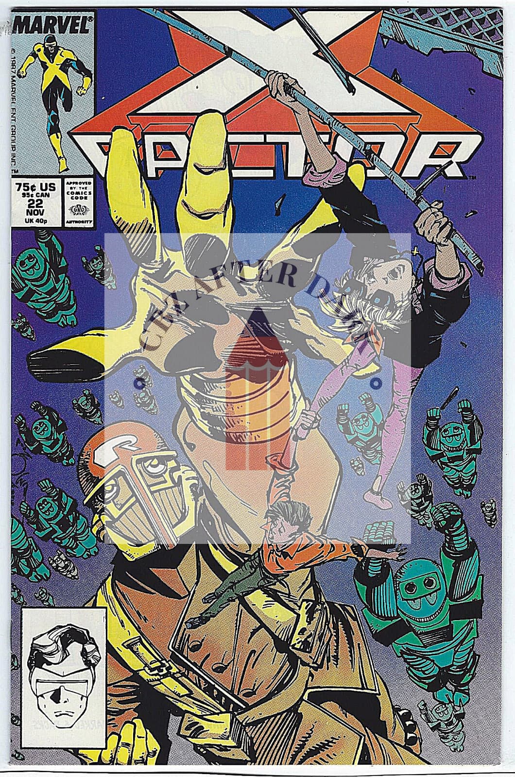 X-Factor, Vol. 1 #22A - 9.6 NM + Marvel Comics - 1987 - 2nd cameo app. Death - Image 1