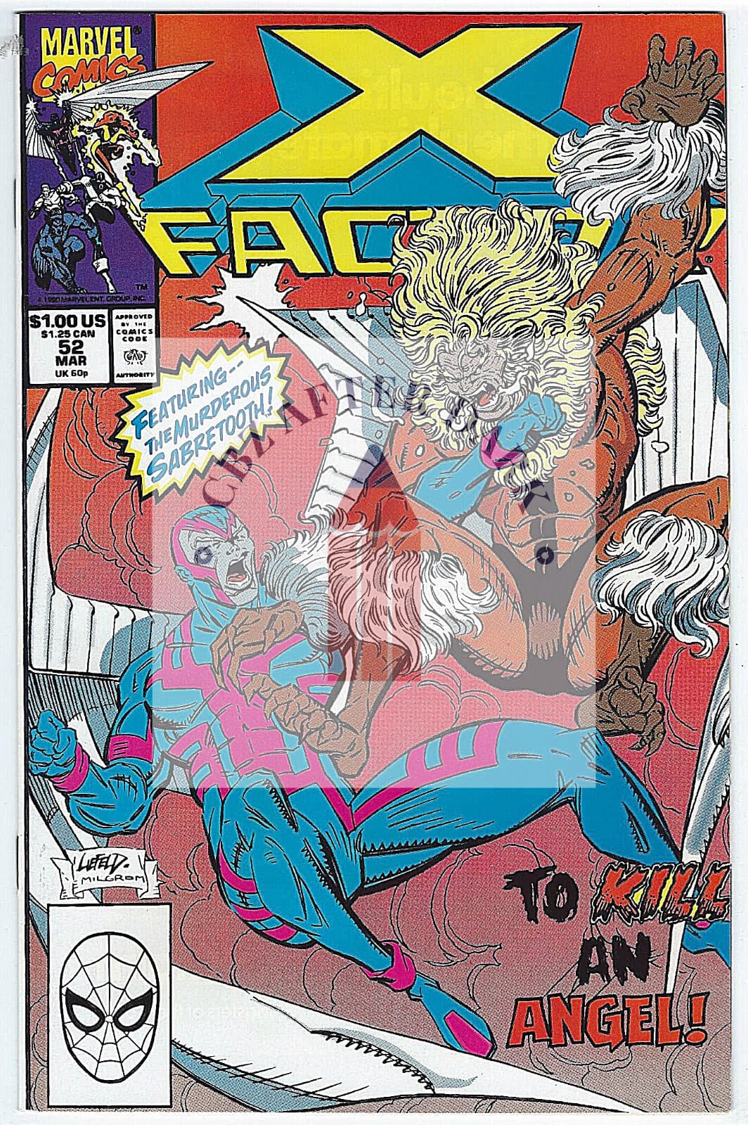 X-Factor, Vol. 1 #52A - 9.2 Near Mint - Marvel Comics - 1990 - Image 1