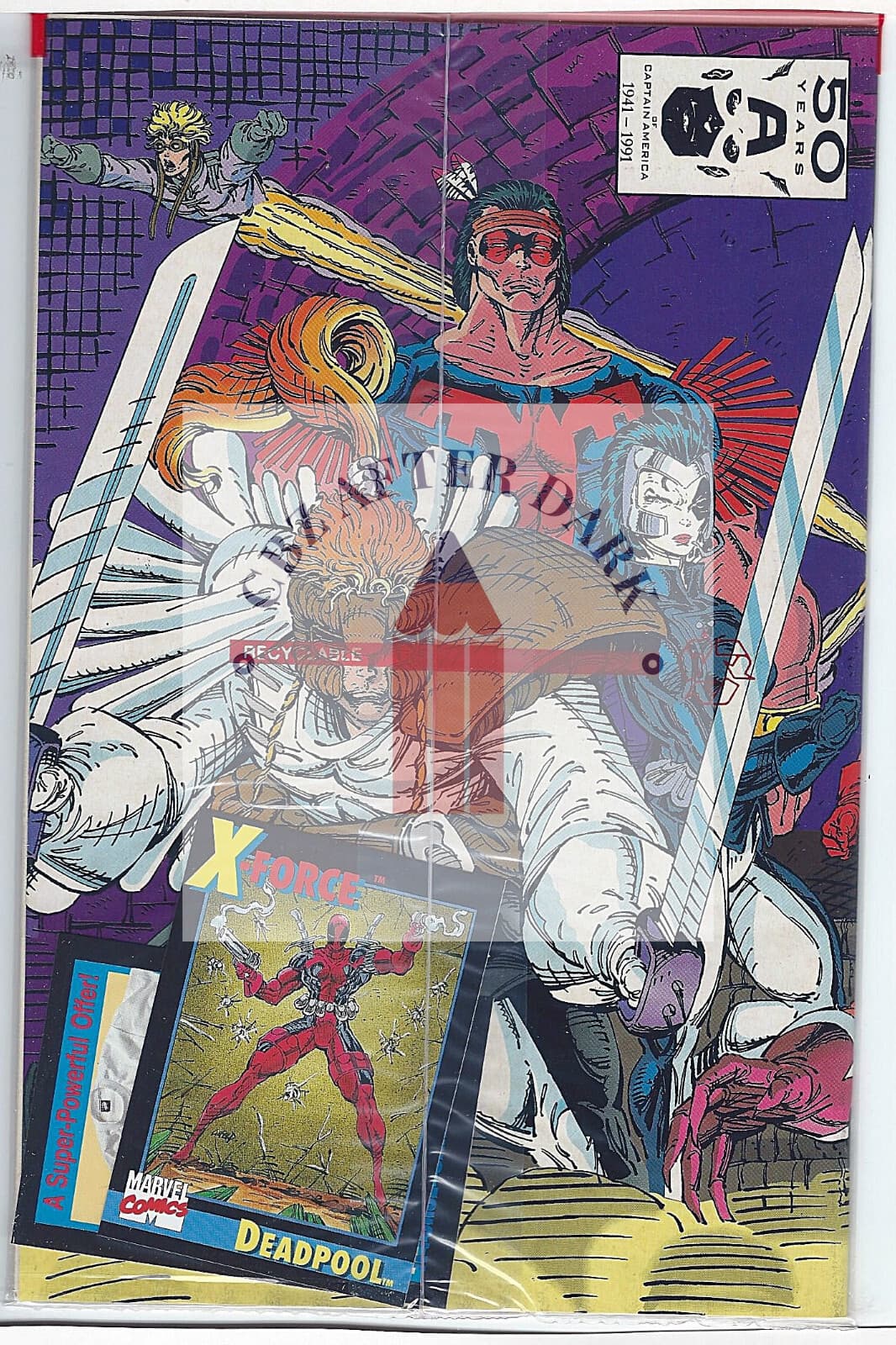 X-Force, Vol. 1 #1A - 9.6 NM + 3rd app. Warpath, 1st app. G.W. Bridge - Thumbnail 2