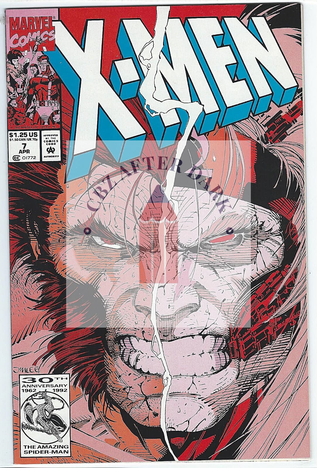 X-Men, Vol. 1 #7A - 9.6 Near Mint + Marvel Comics - 1992 - Image 1