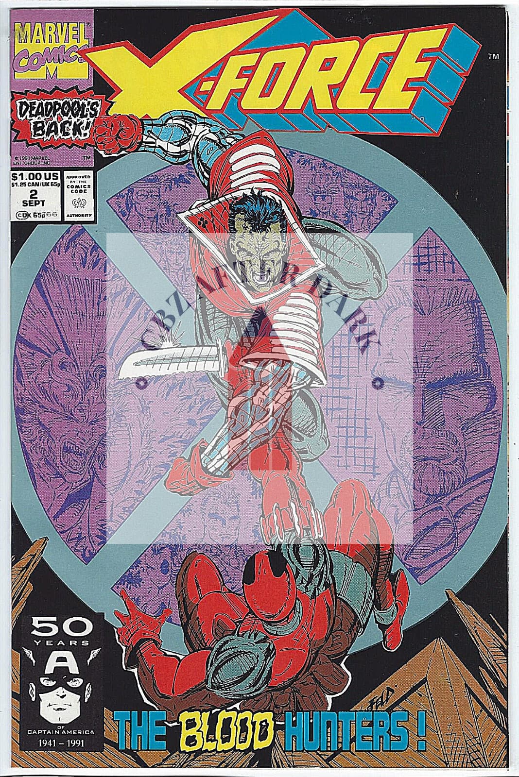 X-Force, Vol. 1 #2A - 9.6 NM + 2nd app. Deadpool, 1st app. Weapon-X - Image 1