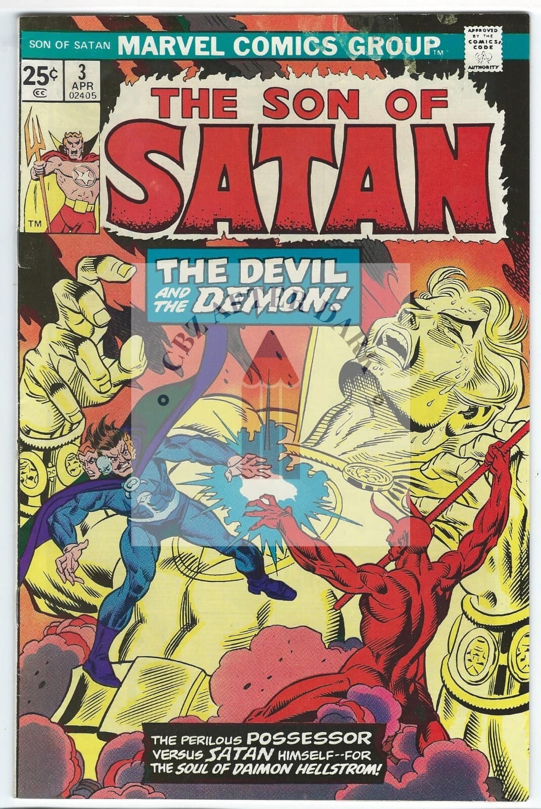 Son of Satan #3A - 6.0 Fine - Marvel Comics - Image 1