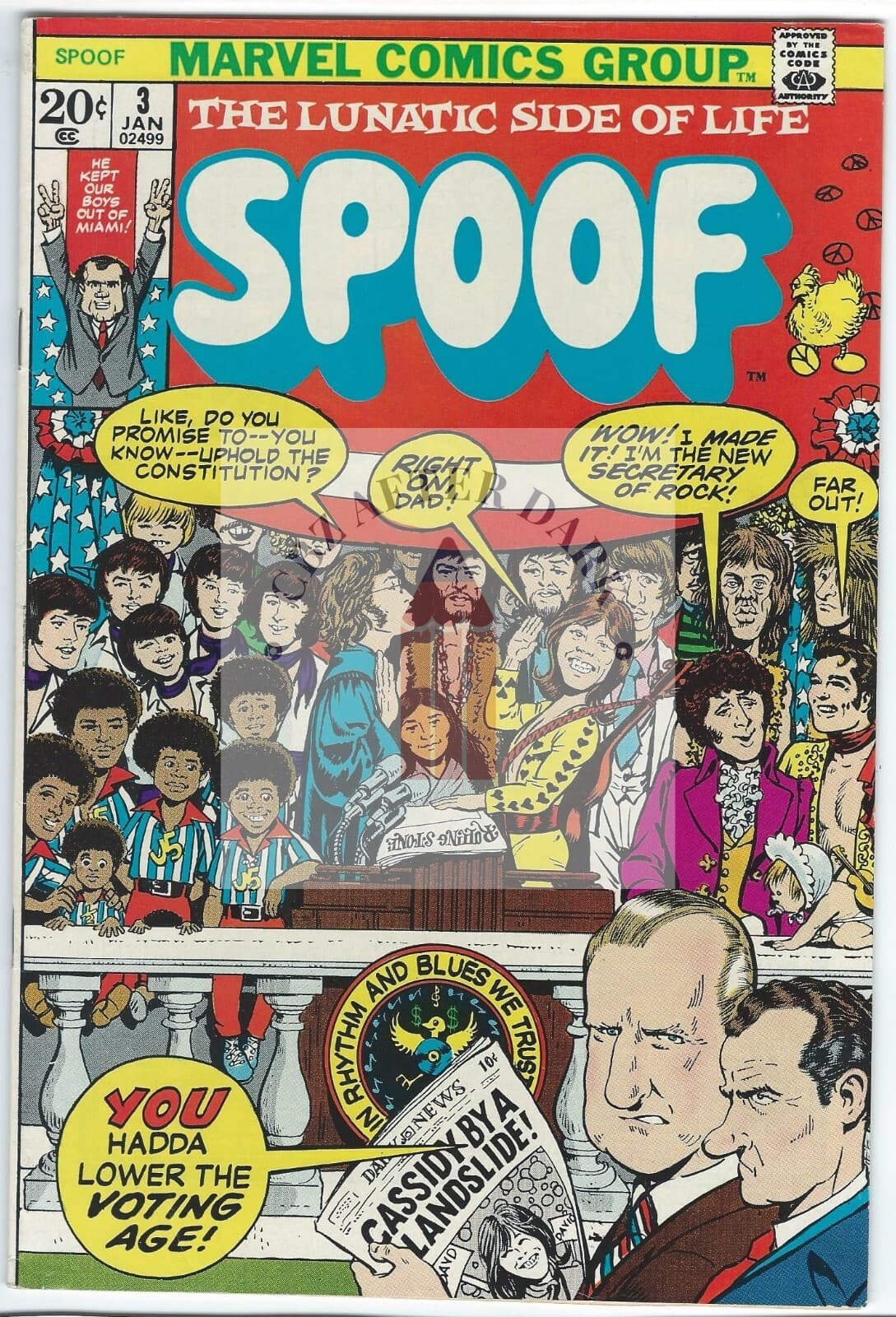 Spoof #3 - 8.0 Very Fine - Marvel Comics - Image 1