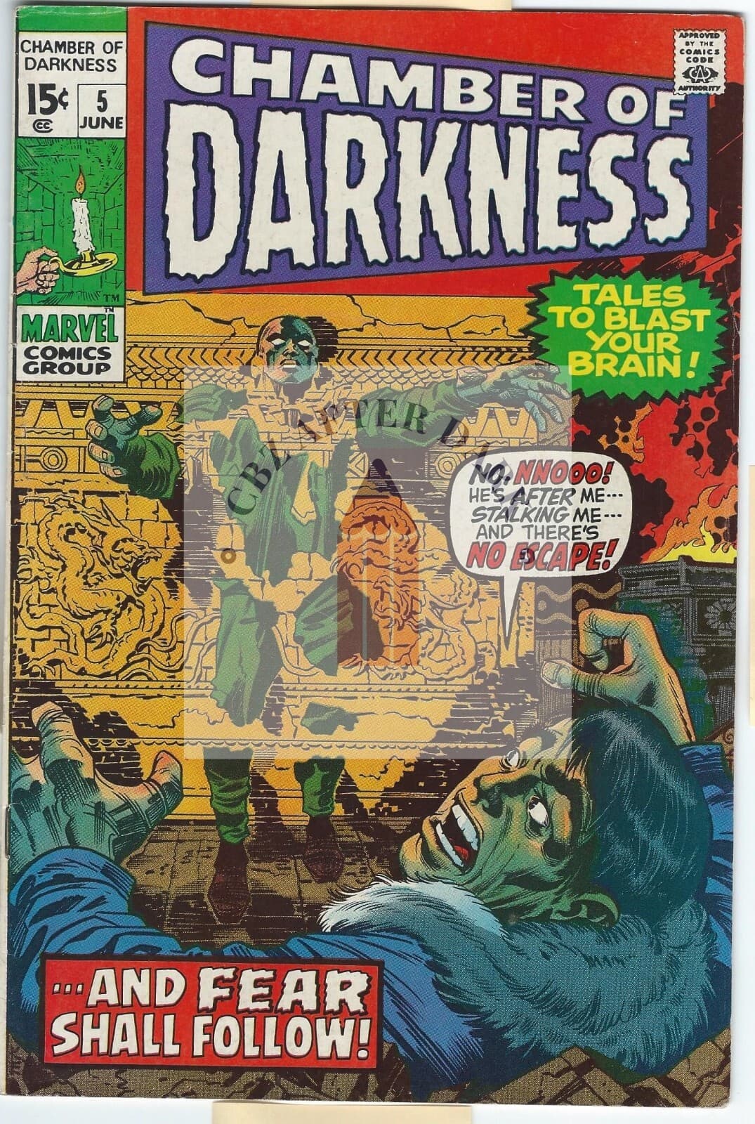 Chamber of Darkness #5 - 6.0 Fine - Marvel Comics - Image 1