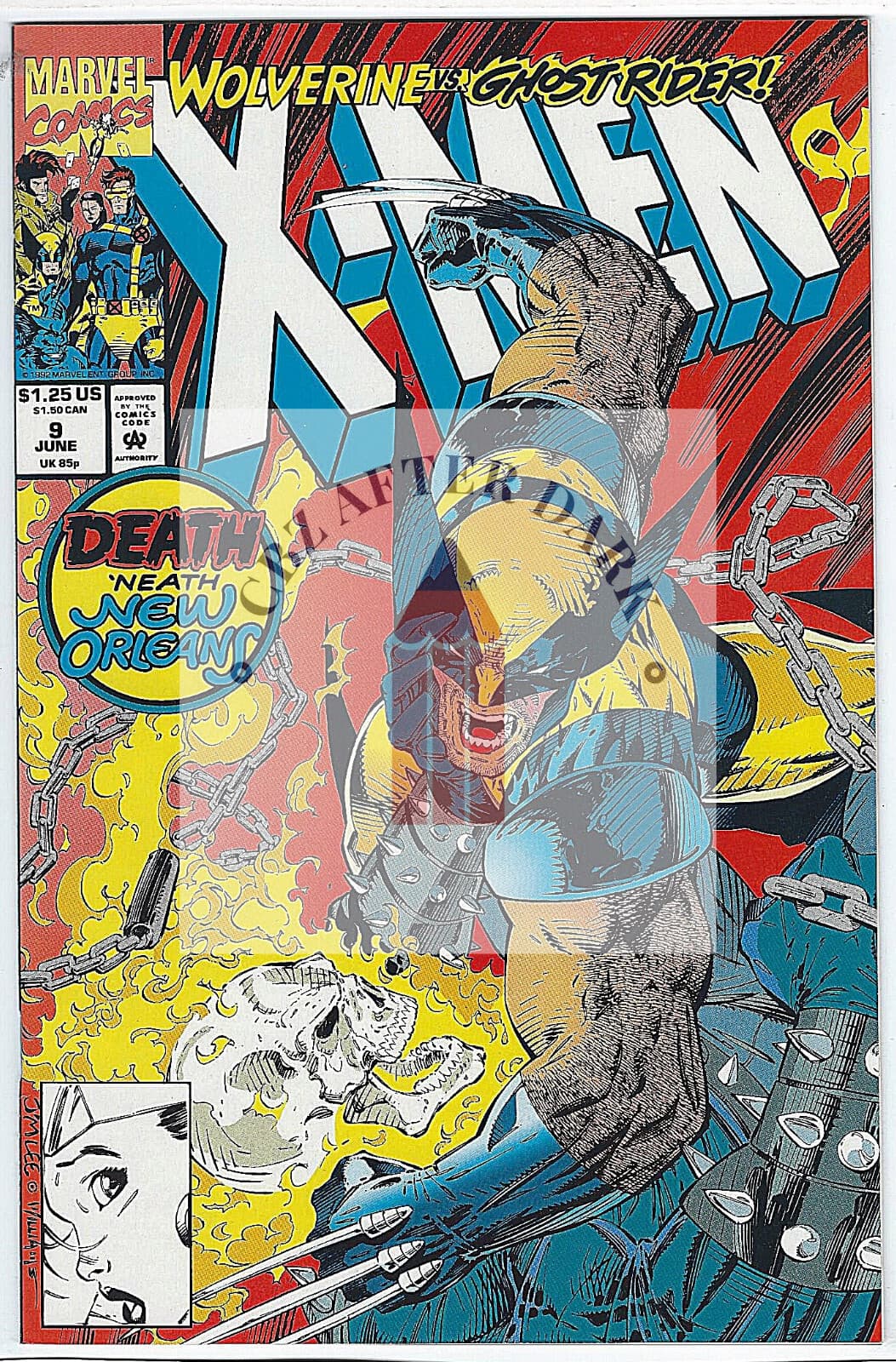 X-Men, Vol. 1 #9A - 9.6 Near Mint + Marvel Comics - 1992 - Image 1