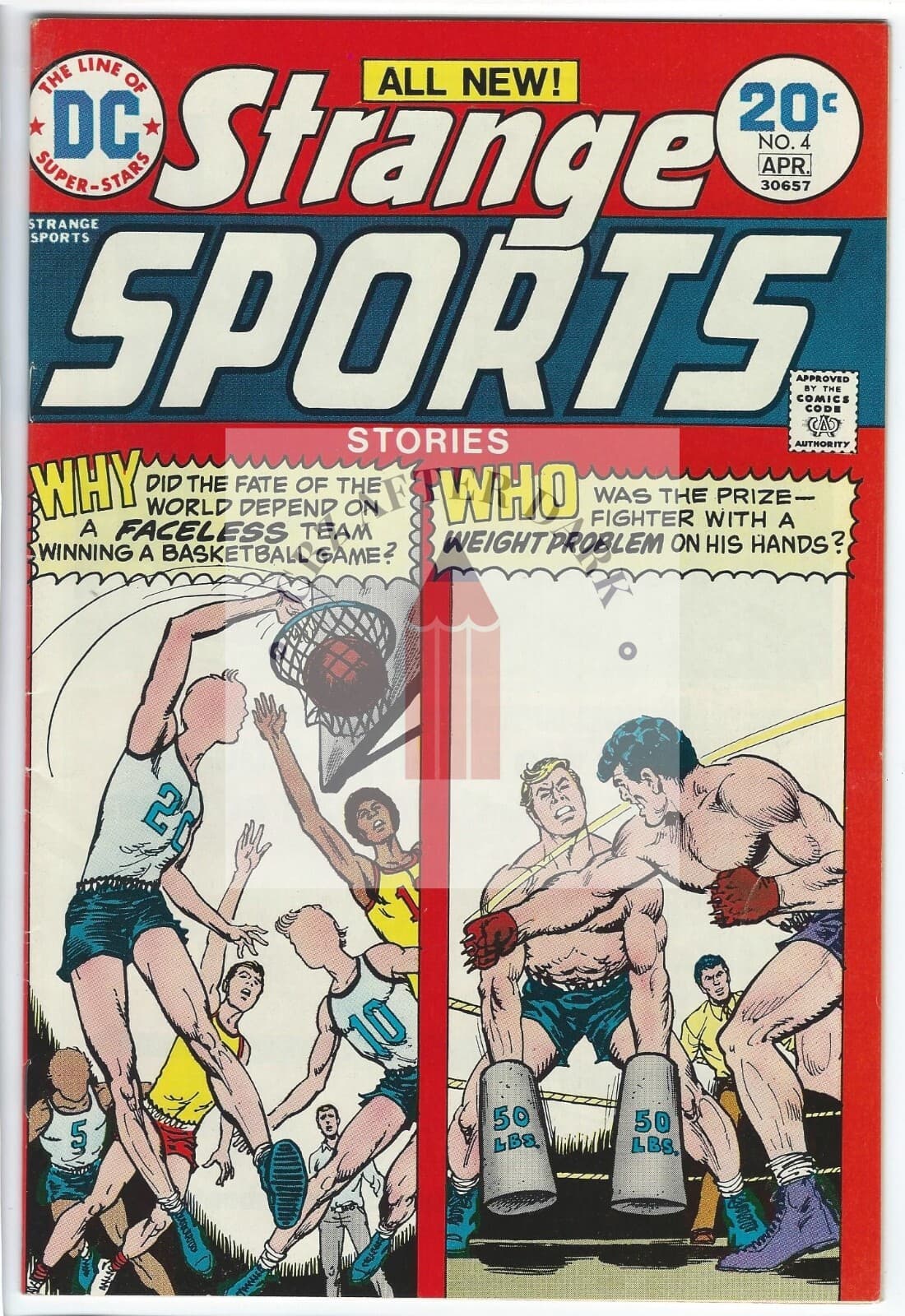 Strange Sports Stories (DC) #4 - 8.0 Very Fine - DC Comics - Image 1
