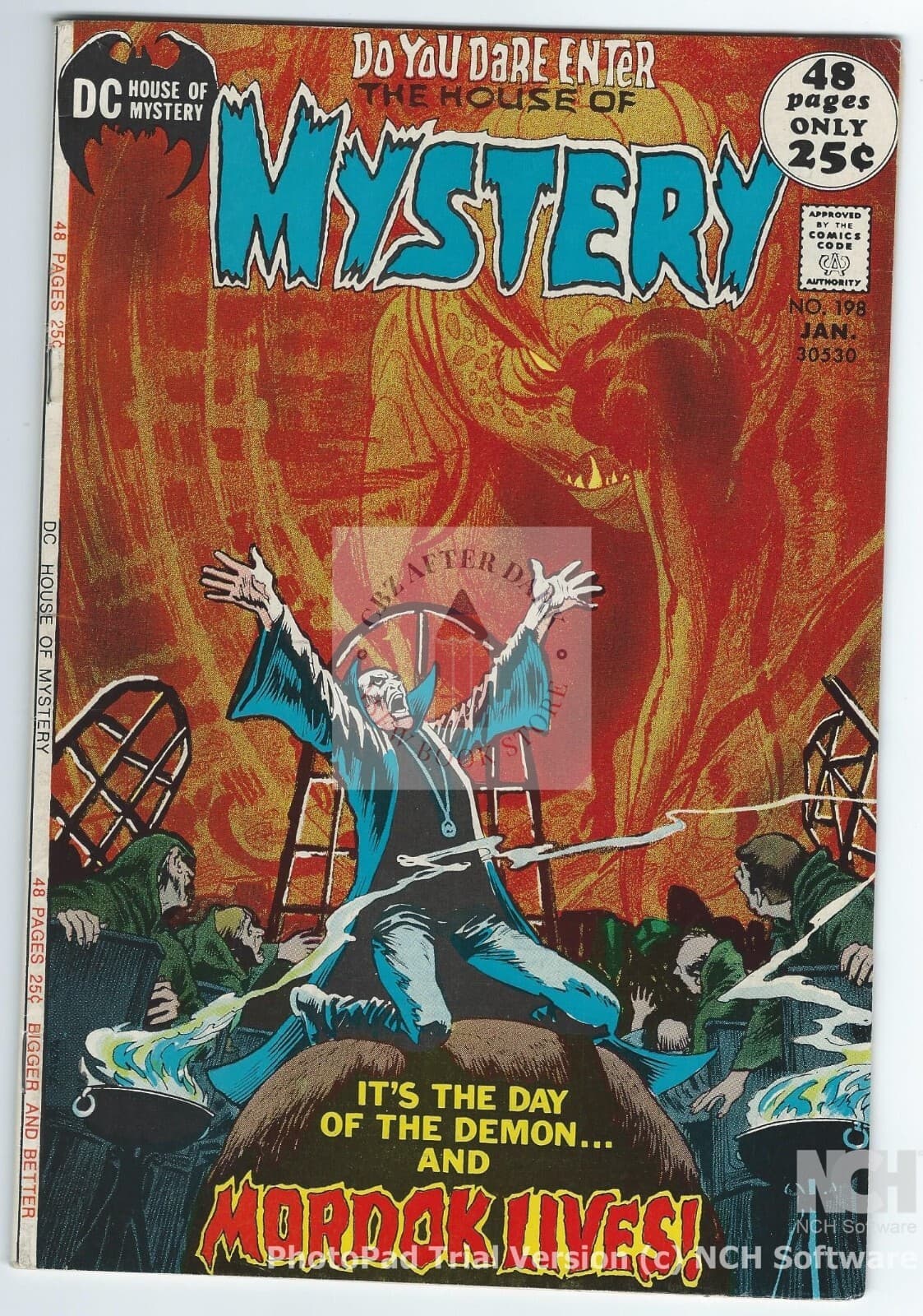 House of Mystery, Vol. 1 #198 - $0.25 - 8.0 Very Fine - Jan-72 - DC Comics - Image 1