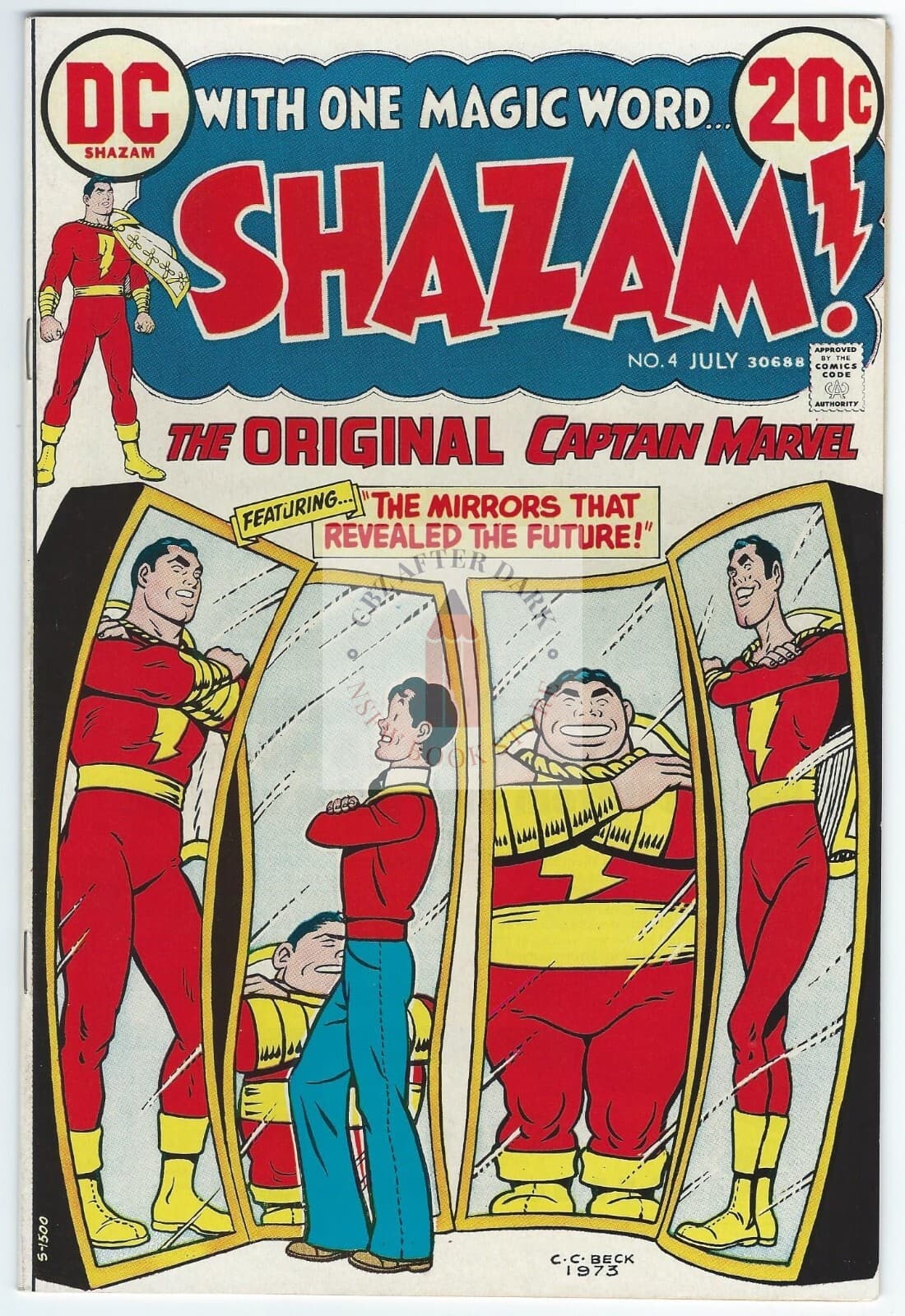 Shazam!, Vol. 1 #4 - $0.20 - 8.0 Very Fine - Jul-73 - DC Comics - Image 1