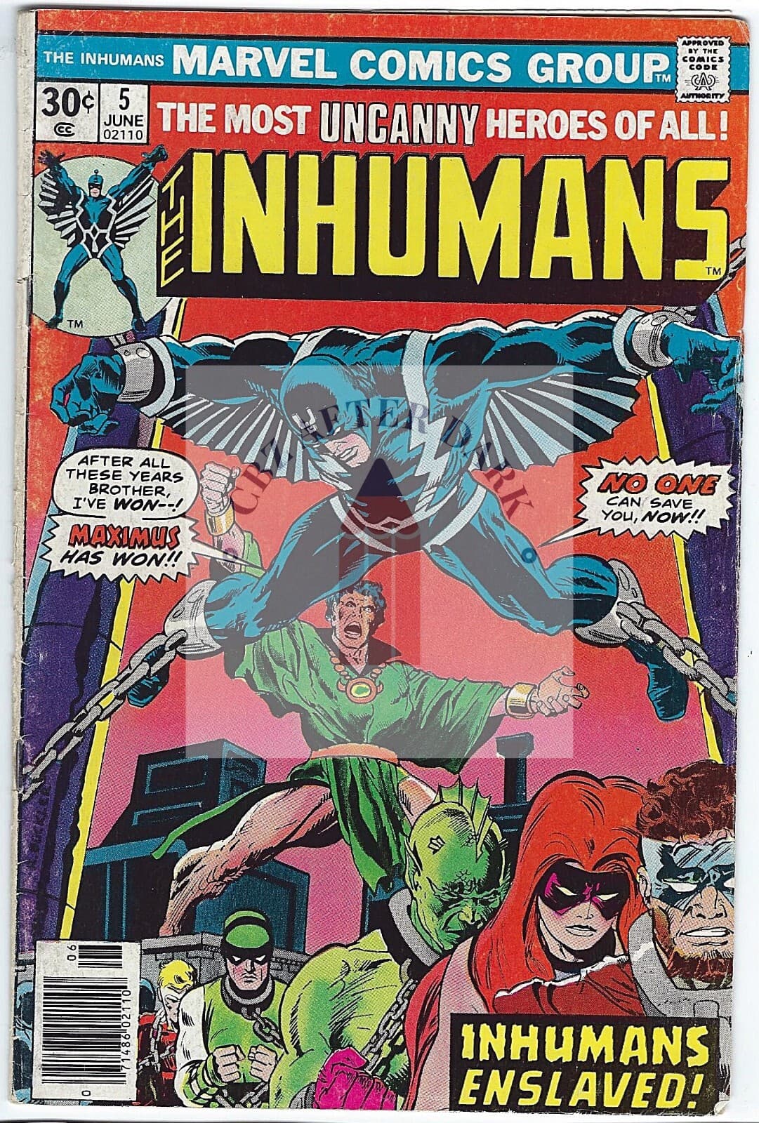 Inhumans, Vol. 1 #5A - 4.0 Very Good - Marvel Comics - Image 1