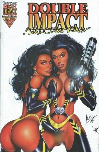Double Impact: Suicide Run #1A - 9.0 Very Fine / Near Mint ABC Studios - Image 1