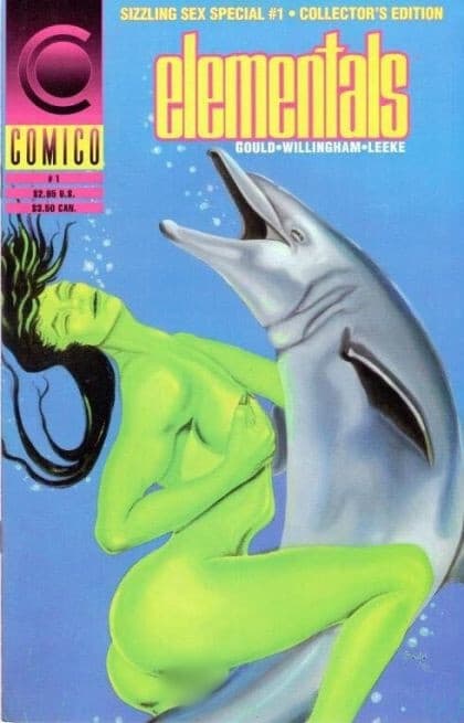 Elementals, Vol. 1 Sex Special #1A - 9.0 Very Fine / Near Mint Comico - Image 1