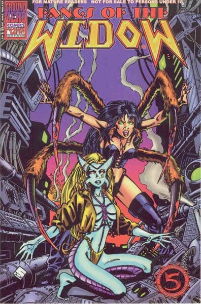 Fangs of the Widow, Vol. 2 #12 - 9.2 Near Mint - Ground Zero - 1997 - Image 1