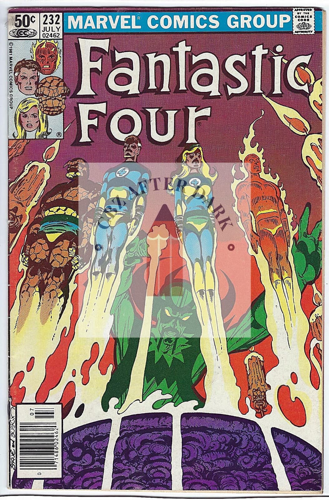Fantastic Four, Vol. 1 #232A - 6.0 Fine - 1st app. The Elements of Doom - Image 1