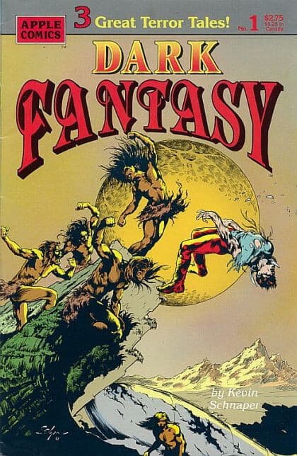 Dark Fantasy #1 - 9.0 Very Fine / Near Mint Apple Comics - Image 1