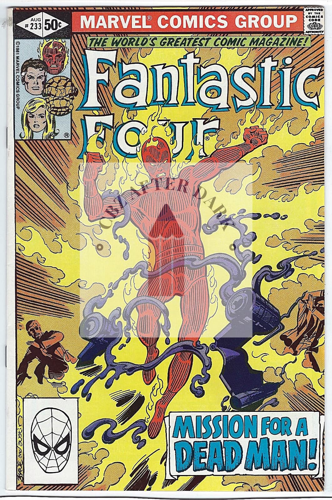 Fantastic Four, Vol. 1 #233A - 9.6 Near Mint + Marvel Comics - 1981 - Image 1