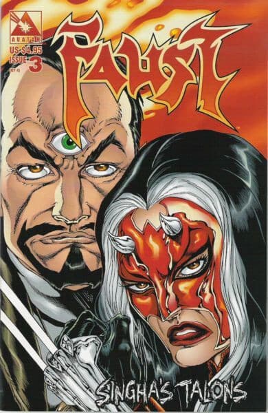 Faust: Singha's Talons #3B - 9.2 Near Mint - Avatar Press - 2000 - Image 1