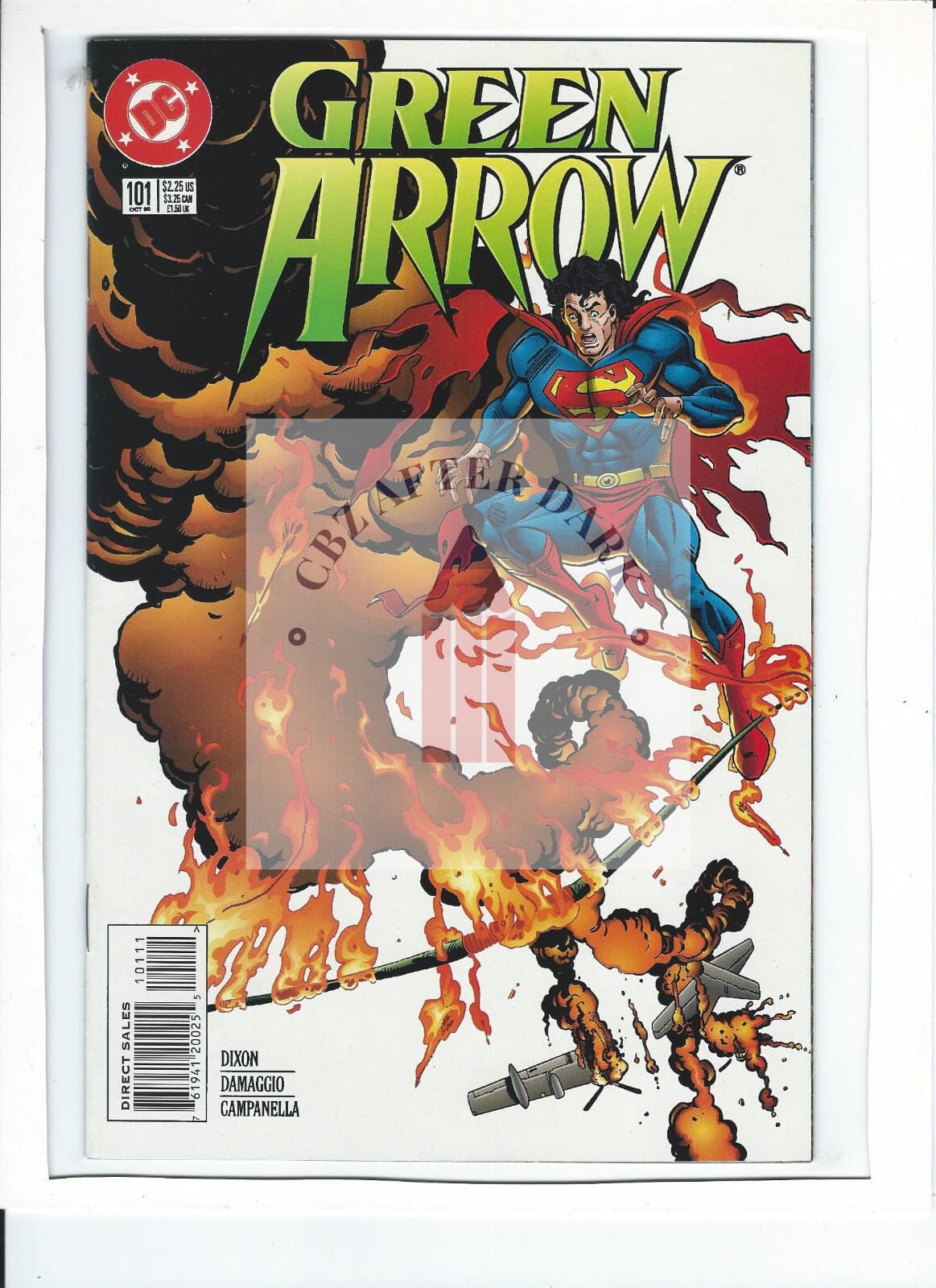 Green Arrow, Vol. 2 #101 - 9.2 Near Mint - DC Comics - Death of Oliver Queen - Image 1