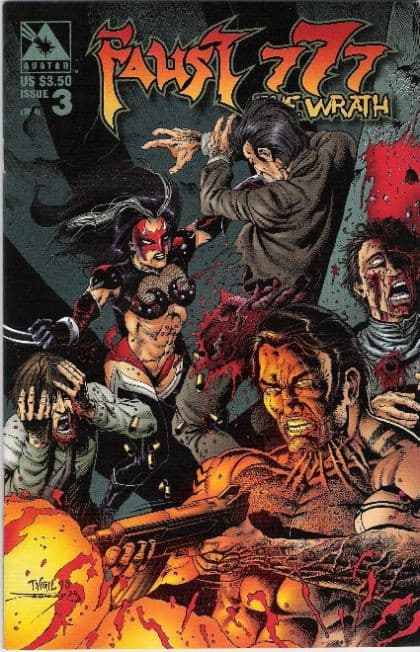 Faust / 777 The Wrath #3A - 9.2 Near Mint - Avatar Press - 1999 - Image 1