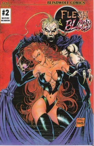 Flesh & Blood #2 - 9.2 Near Mint - Blindwolf Comics - 1996 - Image 1