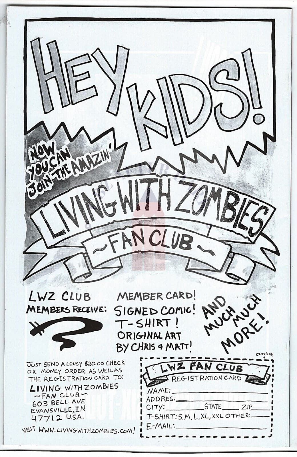 Living with Zombies #5 - 8.0 Very Fine - 2006 - Thumbnail 2