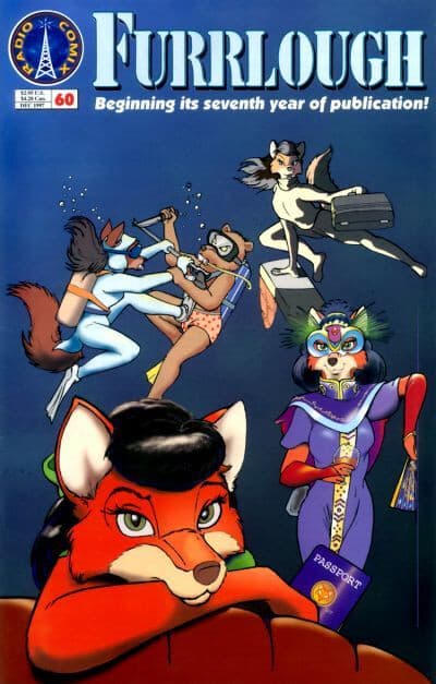 Furrlough #60 - 9.2 Near Mint - Radio Comix - 1997 - Image 1