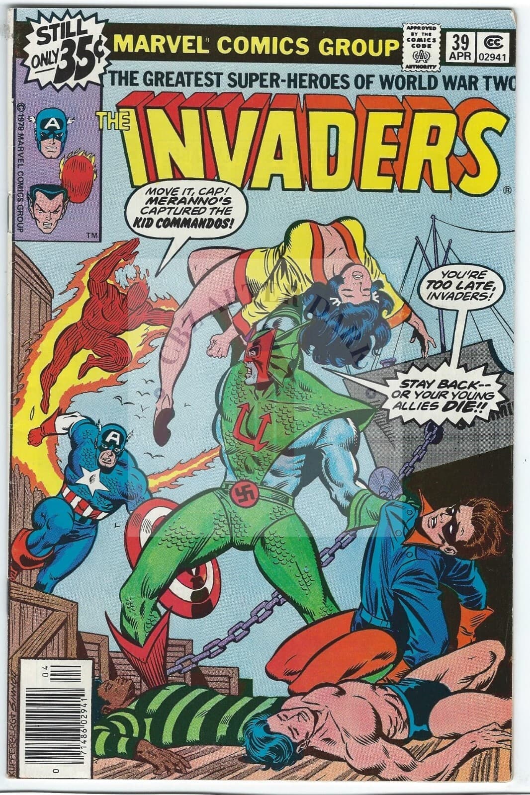 Invaders, Vol. 1 - #39A - 8.0 Very Fine - 1979 - Image 1
