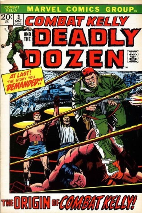 Combat Kelly and the Deadly Dozen - #3 - 2.5 Good + - 1972 - Image 1