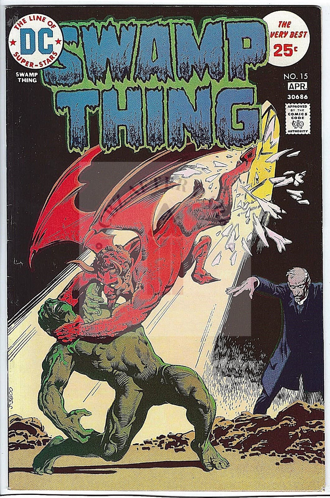 Swamp Thing, Vol. 1 - #15 - 8.0 Very Fine - 1975 - Image 1