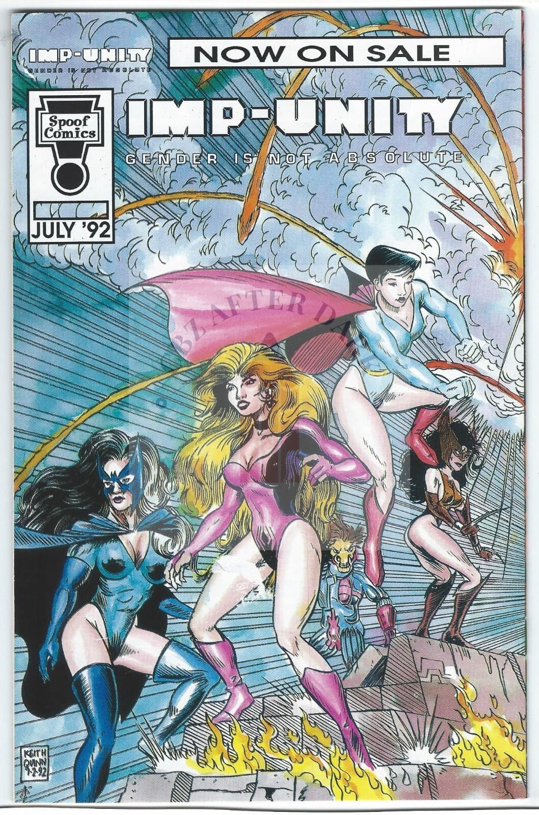 Spoof Comics: Spoon - #1 - 9.0 Very Fine / Near Mint - 1992 - Thumbnail 2