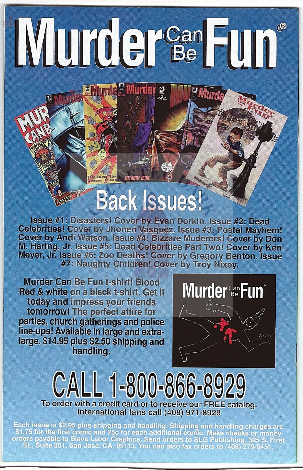 Murder Can Be Fun #8 - 9.2 Near Mint - 1998 - Thumbnail 2