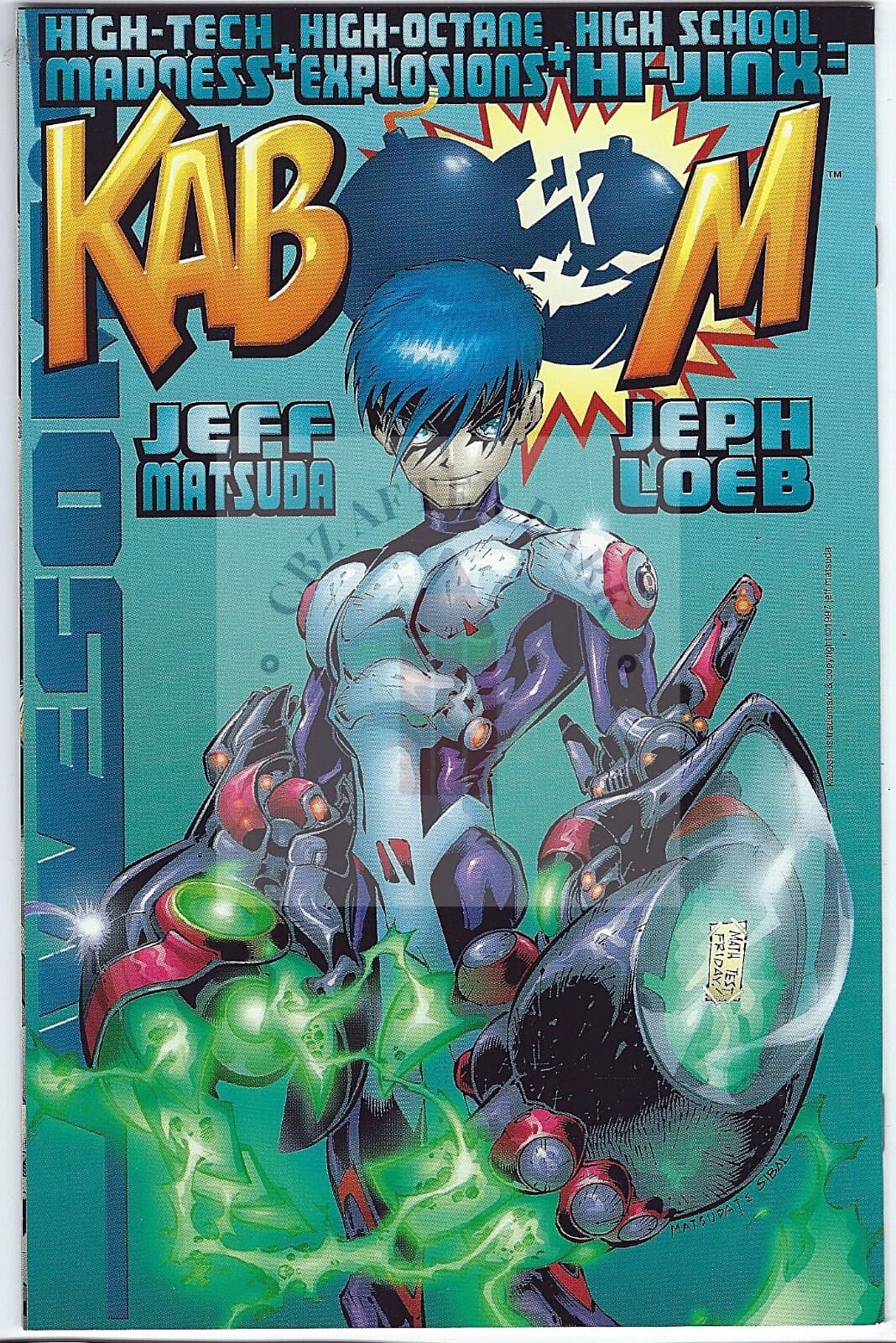 Fighting American (Awesome Entertainment) - #1E - 9.4 Near Mint - 1997 - Thumbnail 2