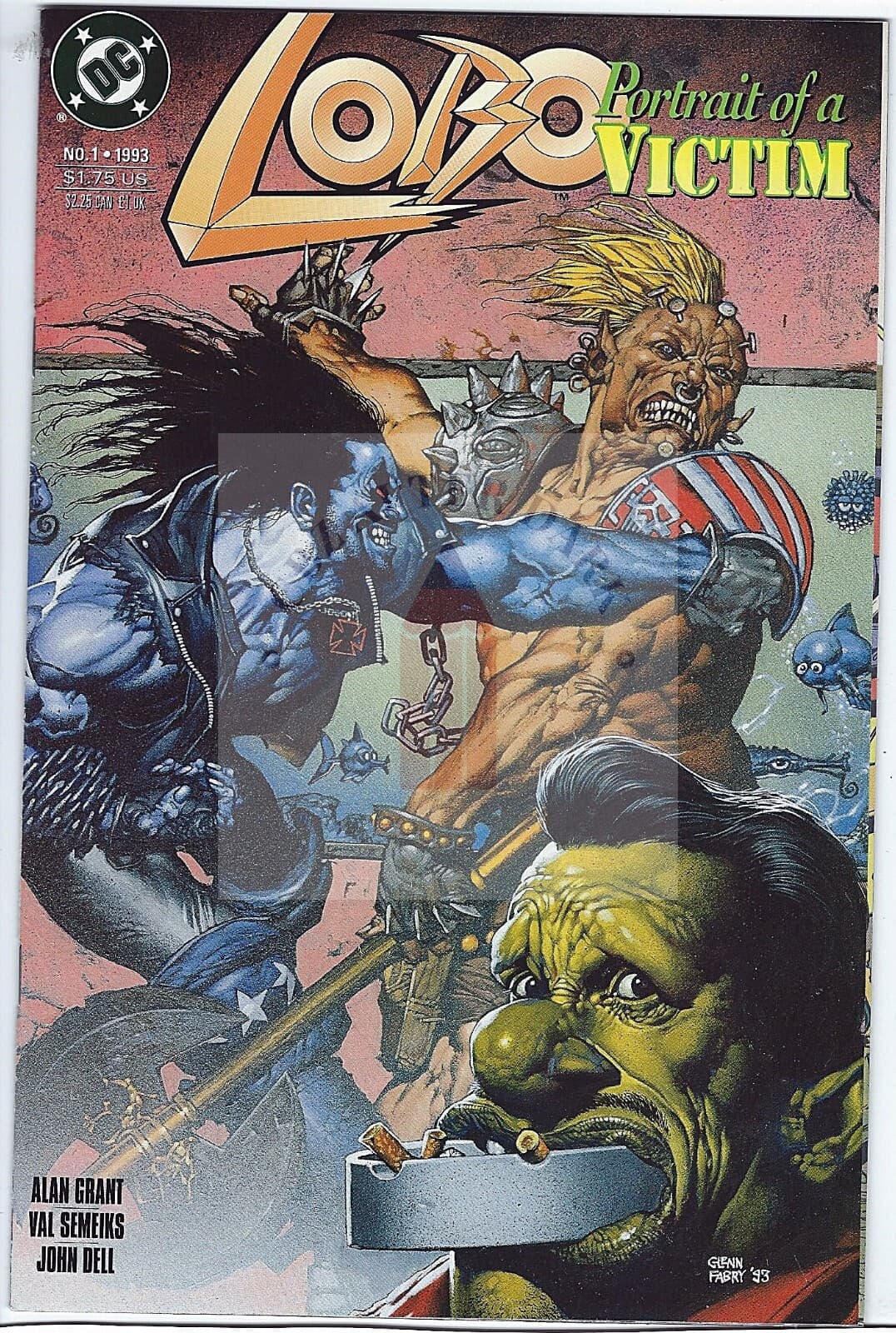 Lobo: Portrait of a Victim - #1 - 9.4 Near Mint - 1993 - Image 1