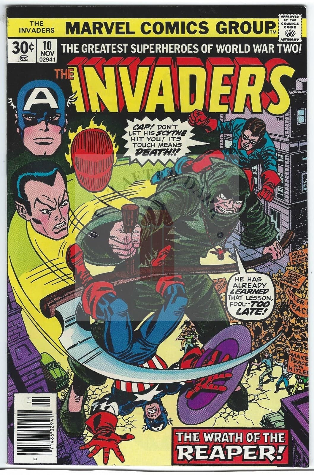 Invaders, Vol. 1 #10A - 9.0 Very Fine / Near Mint - 1976 - Image 1
