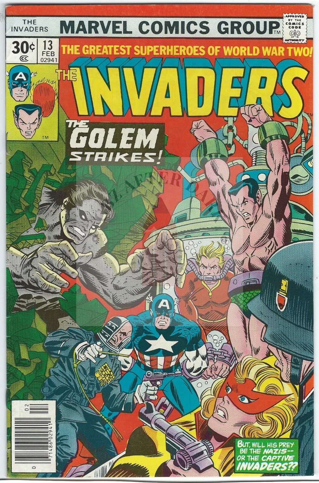Invaders, Vol. 1 - #13A - 6.0 Fine - 1977 - Image 1