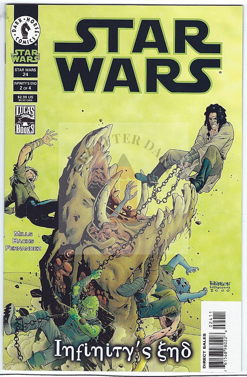 Star Wars, Vol. 1 (Dark Horse) (1998) - #24A - 9.0 Very Fine / Near Mint - Image 1