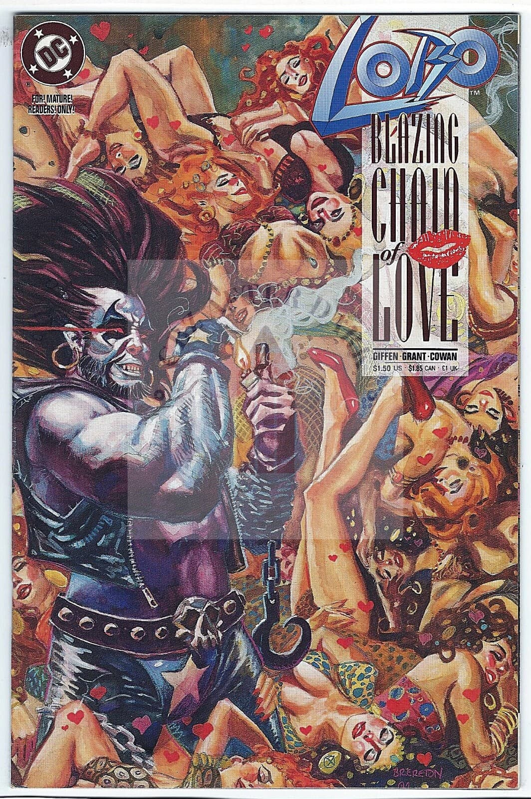 Lobo: Blazing Chain of Love - #1 - 9.4 Near Mint - 1992 - Image 1