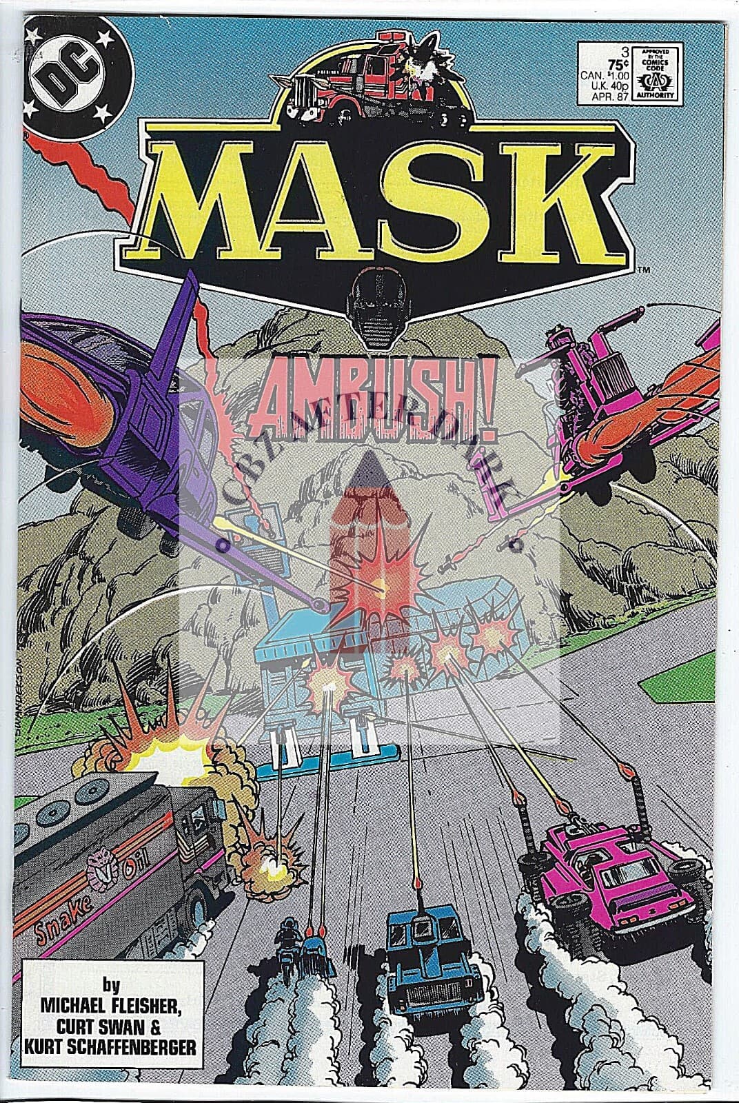 Mask, Vol. 2 #3A - 9.2 Near Mint - - DC Comics - Image 1